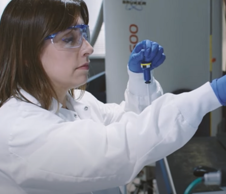 Scientist working in a lab